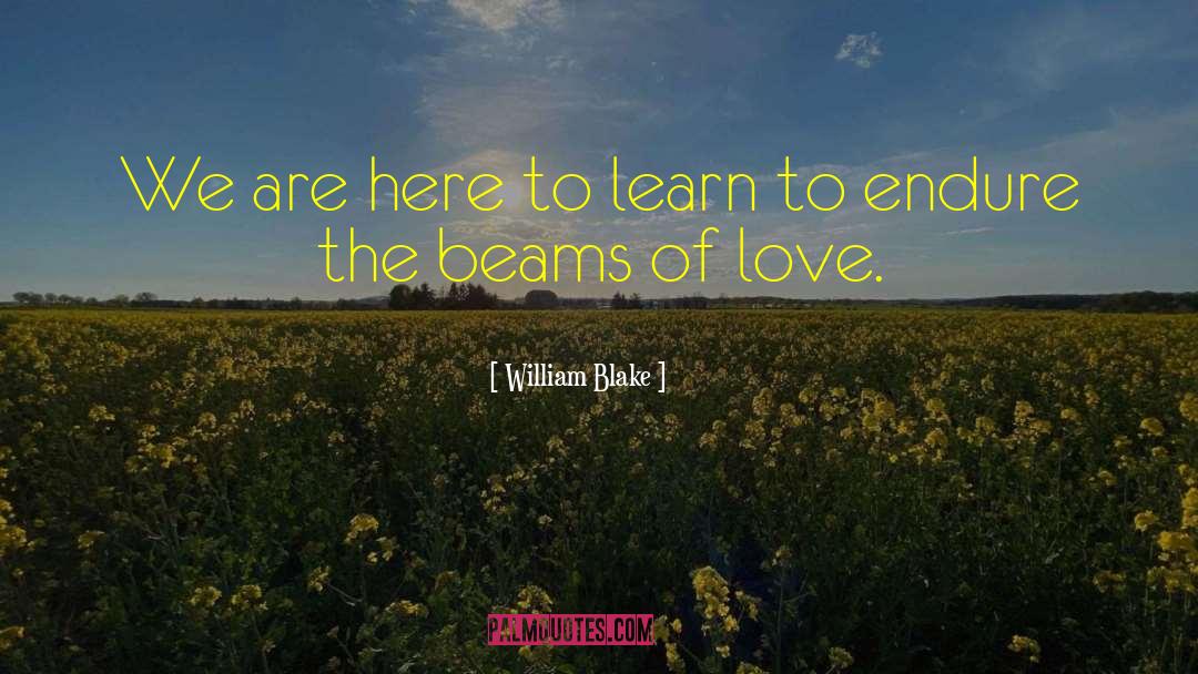 William Blake Quotes: We are here to learn