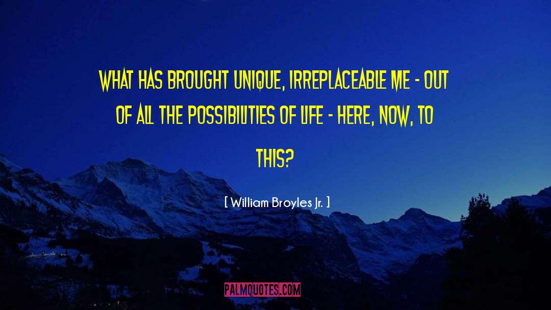 William Broyles Jr. Quotes: What has brought unique, irreplaceable