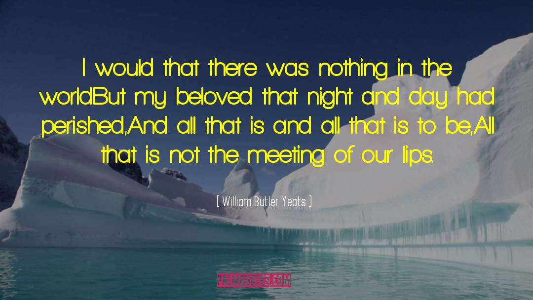 William Butler Yeats Quotes: I would that there was