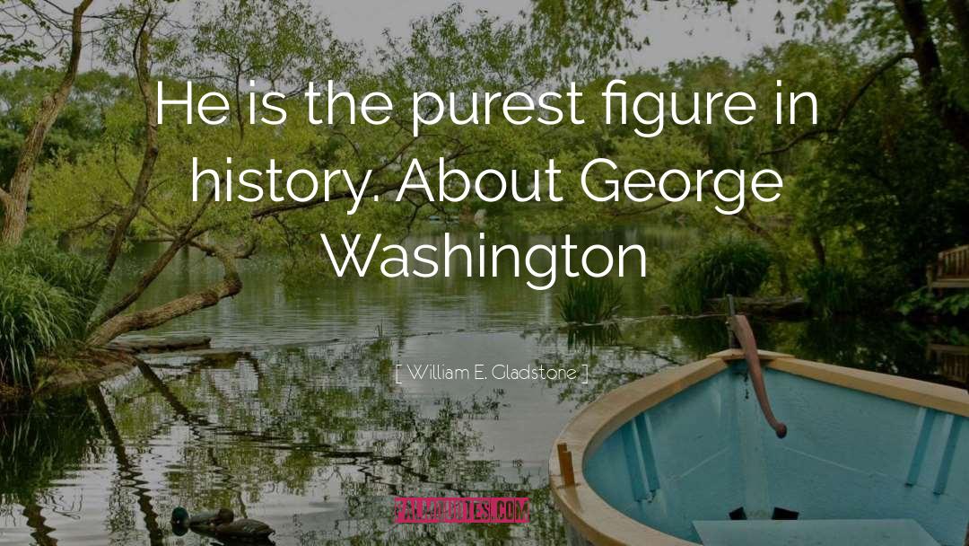 William E. Gladstone Quotes: He is the purest figure