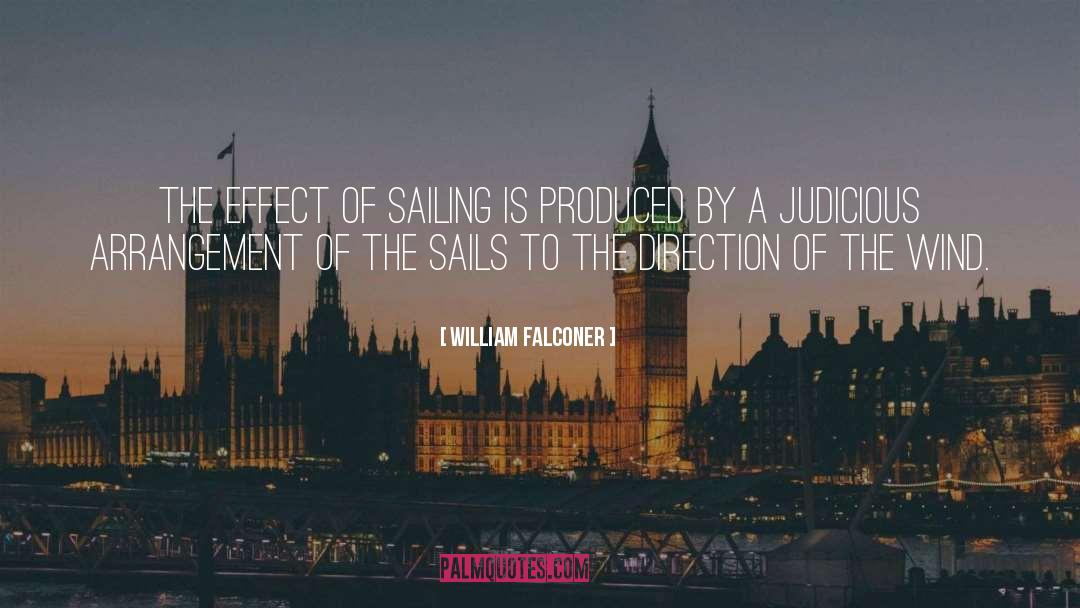 William Falconer Quotes: The effect of sailing is