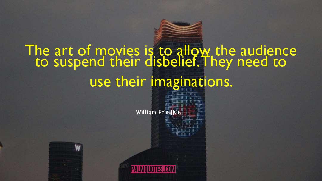 William Friedkin Quotes: The art of movies is