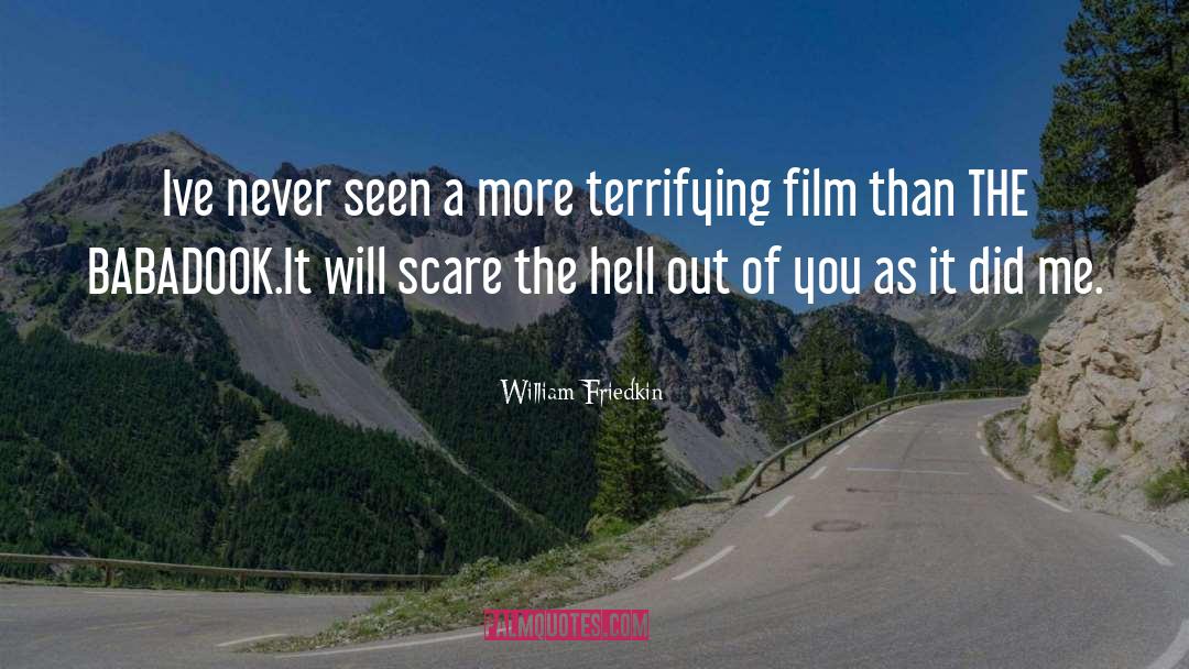 William Friedkin Quotes: Ive never seen a more