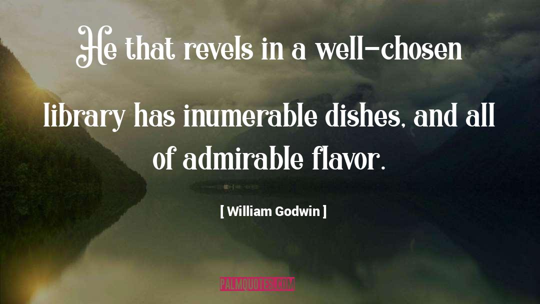 William Godwin Quotes: He that revels in a