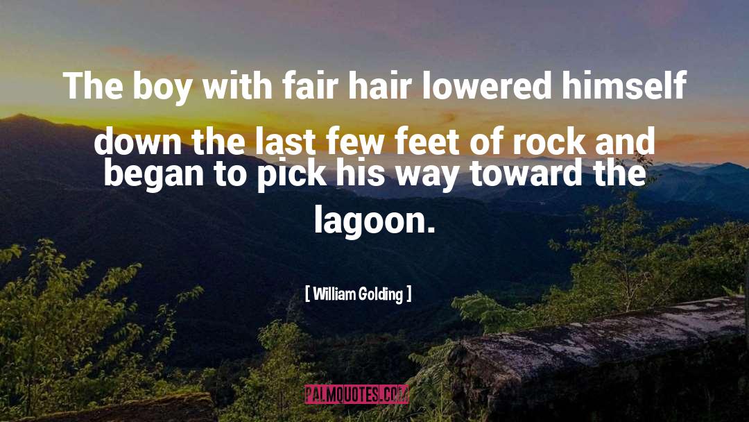 William Golding Quotes: The boy with fair hair