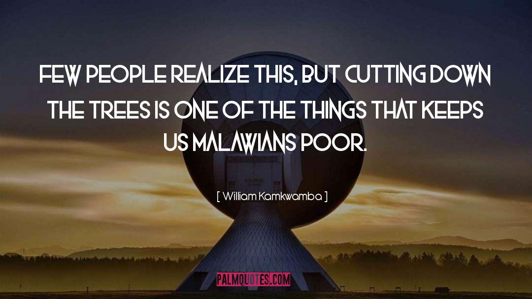 William Kamkwamba Quotes: Few people realize this, but