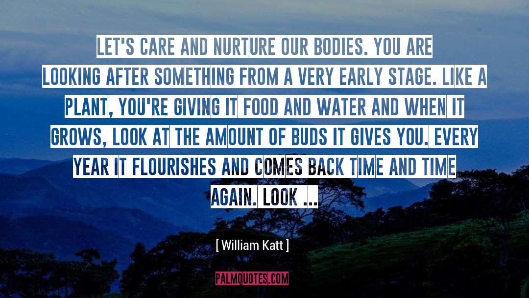 William Katt Quotes: Let's care and nurture our