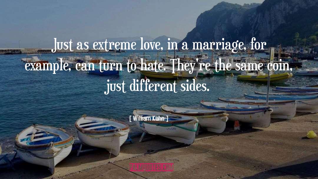 William Kuhn Quotes: Just as extreme love, in