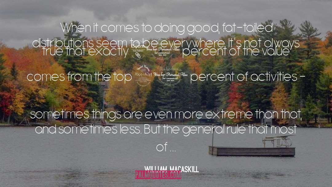 William MacAskill Quotes: When it comes to doing