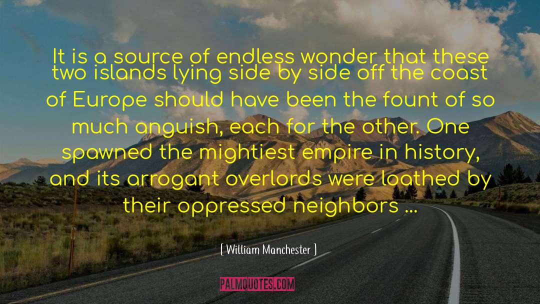 William Manchester Quotes: It is a source of