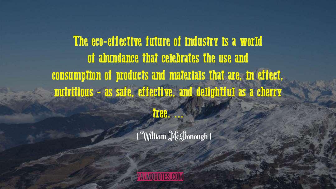 William McDonough Quotes: The eco-effective future of industry