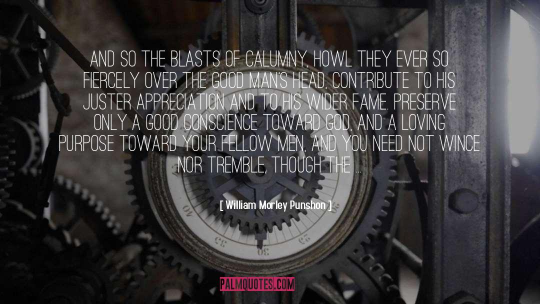 William Morley Punshon Quotes: And so the blasts of