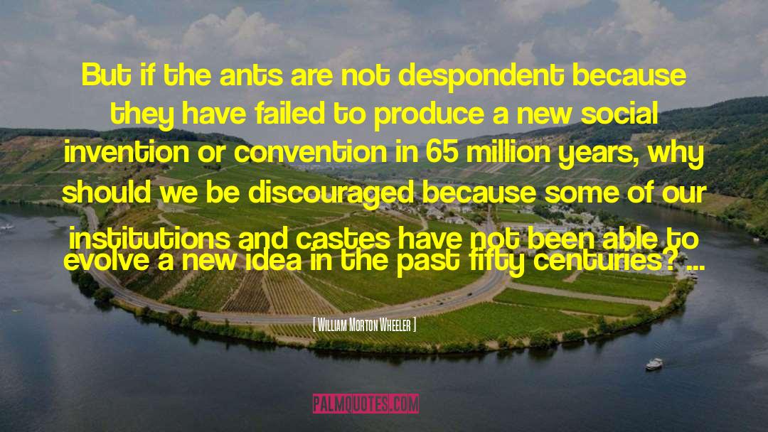 William Morton Wheeler Quotes: But if the ants are