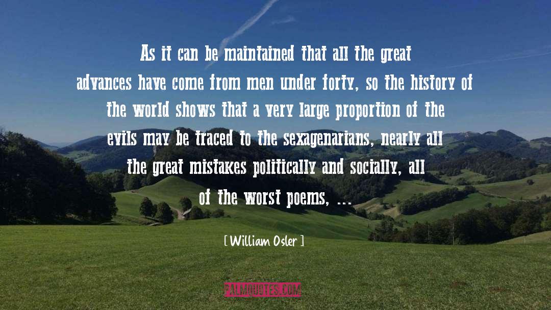 William Osler Quotes: As it can be maintained