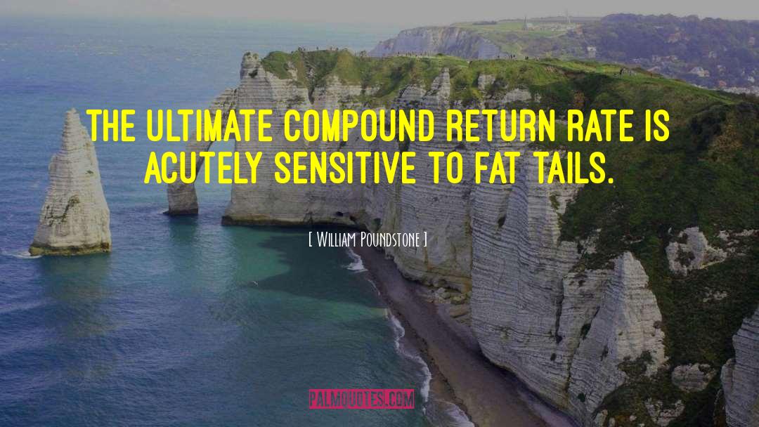 William Poundstone Quotes: The ultimate compound return rate