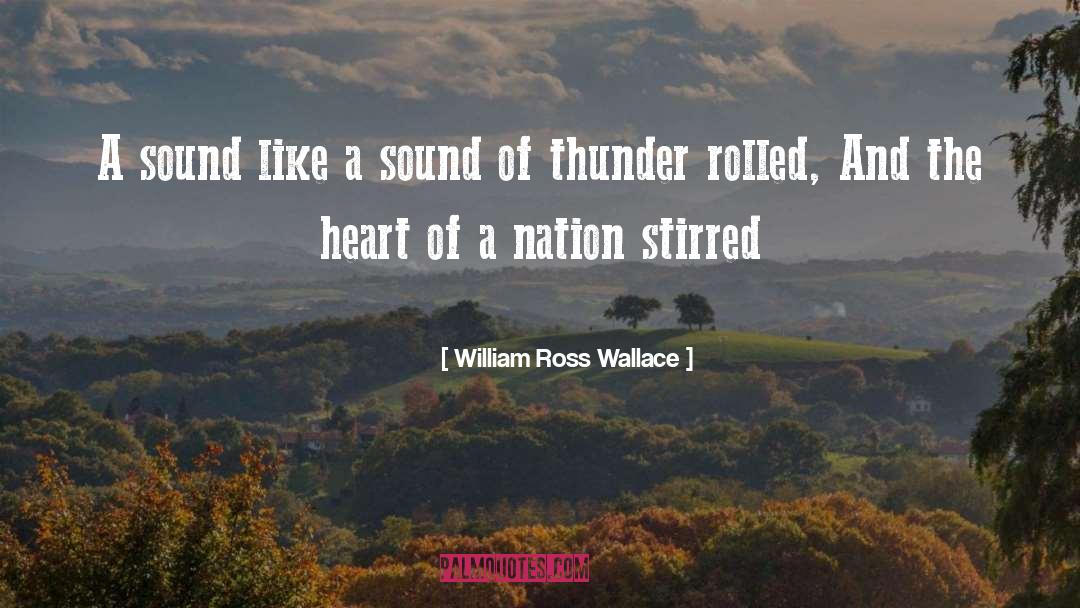 William Ross Wallace Quotes: A sound like a sound