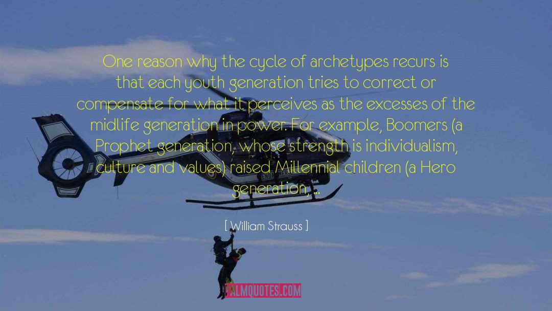 William Strauss Quotes: One reason why the cycle