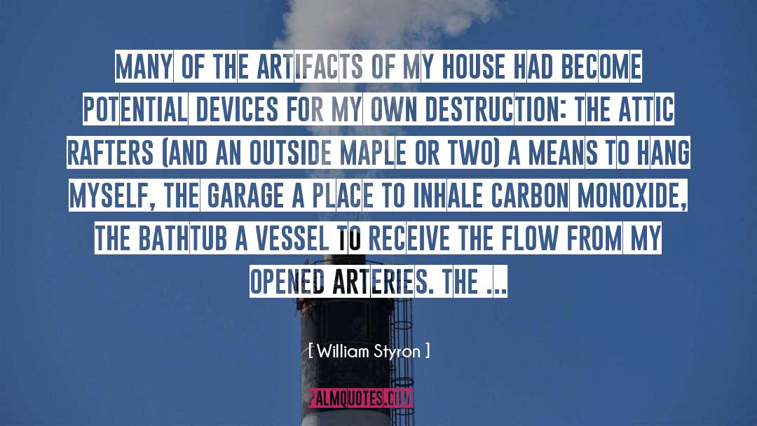 William Styron Quotes: Many of the artifacts of