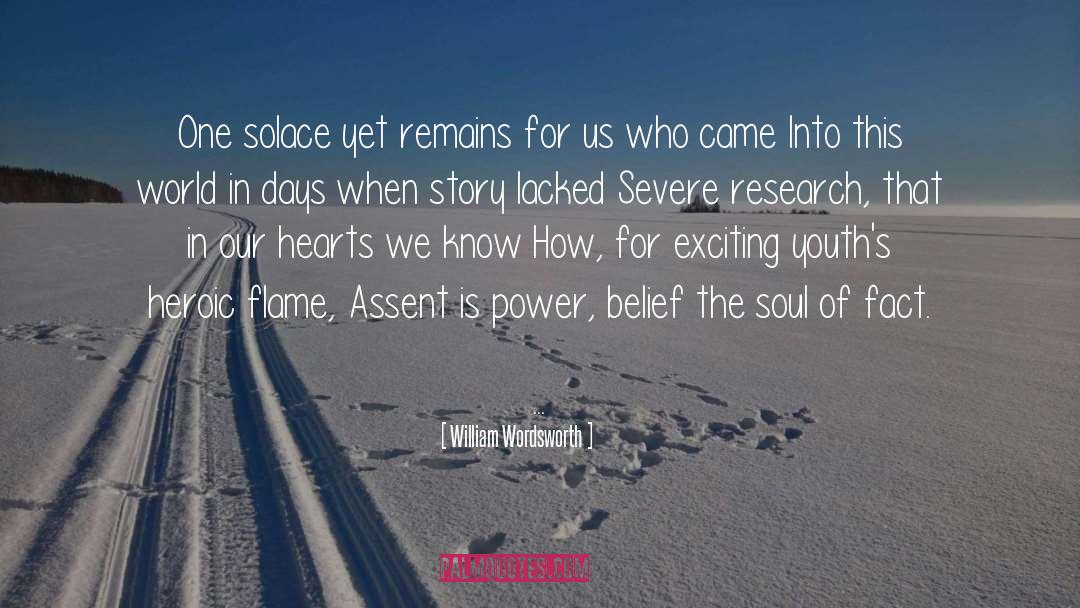 William Wordsworth Quotes: One solace yet remains for