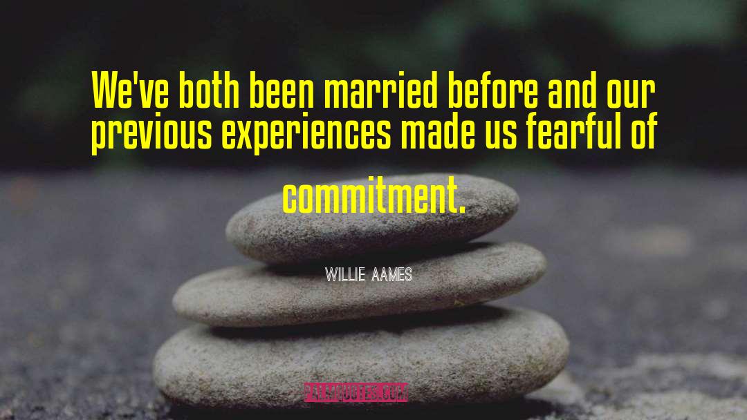 Willie Aames Quotes: We've both been married before