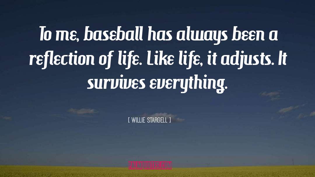 Willie Stargell Quotes: To me, baseball has always