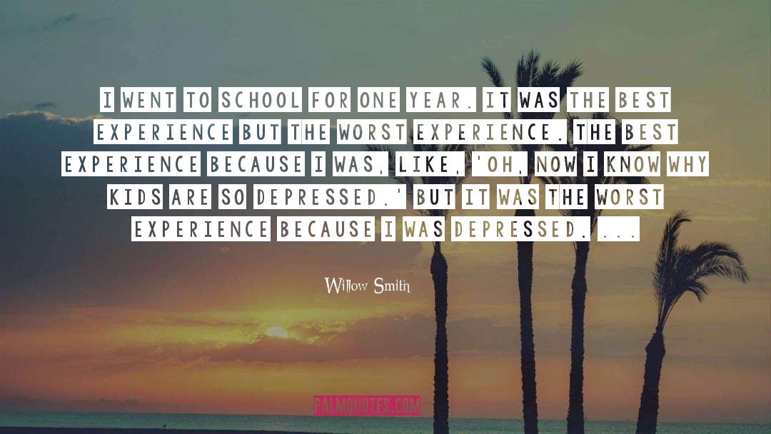 Willow Smith Quotes: I went to school for