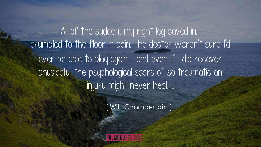 Wilt Chamberlain Quotes: All of the sudden, my