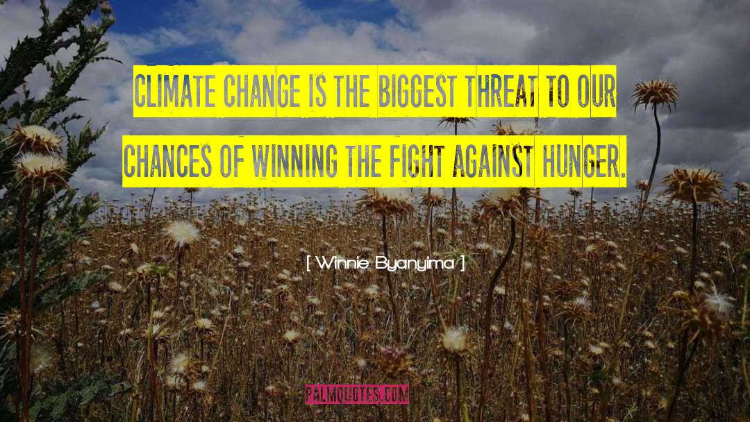 Winnie Byanyima Quotes: Climate change is the biggest