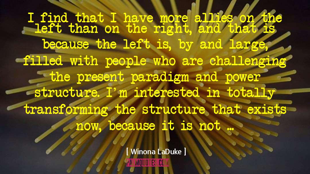 Winona LaDuke Quotes: I find that I have