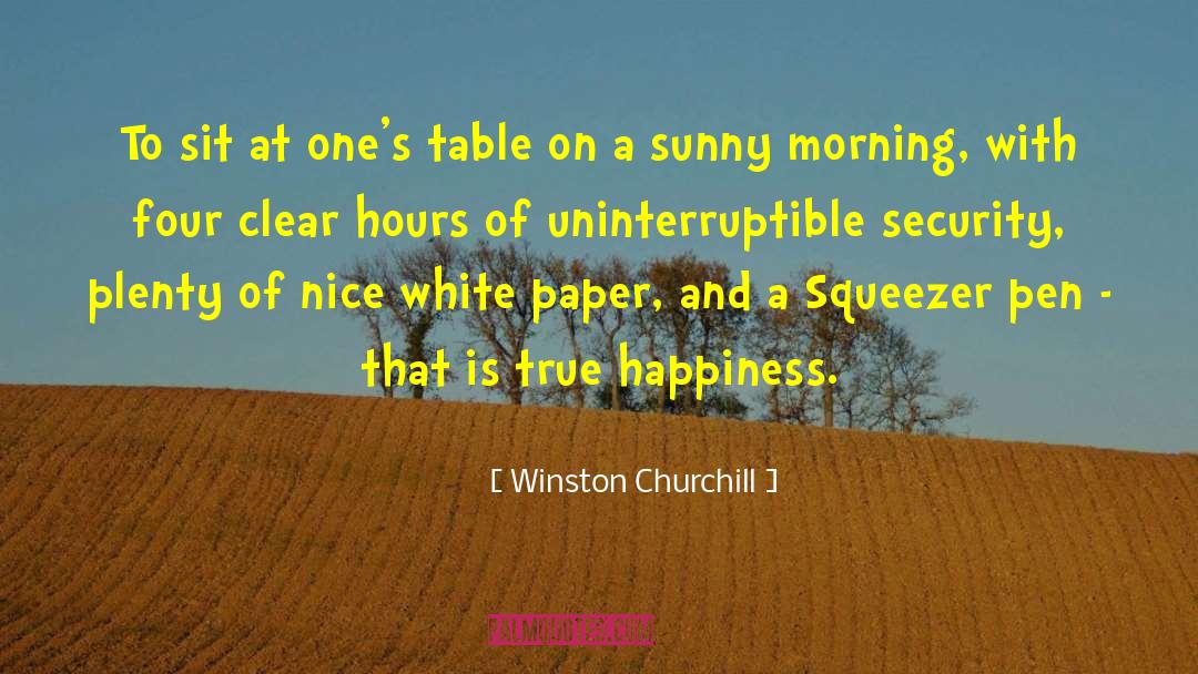 Winston Churchill Quotes: To sit at one's table