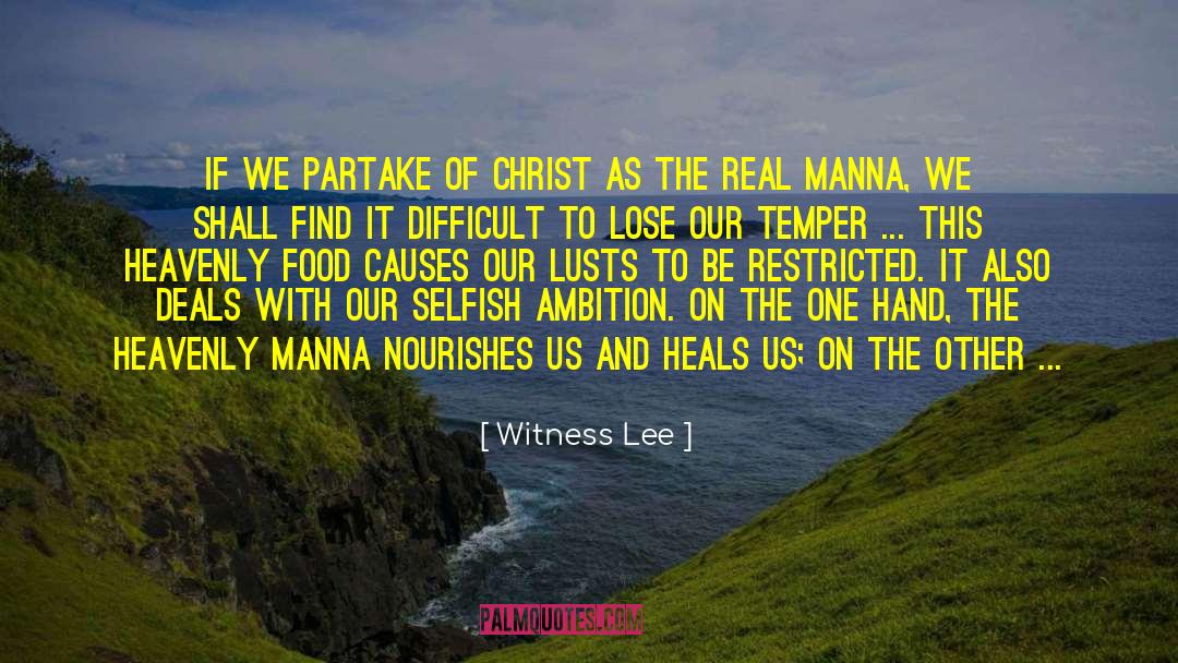 Witness Lee Quotes: If we partake of Christ