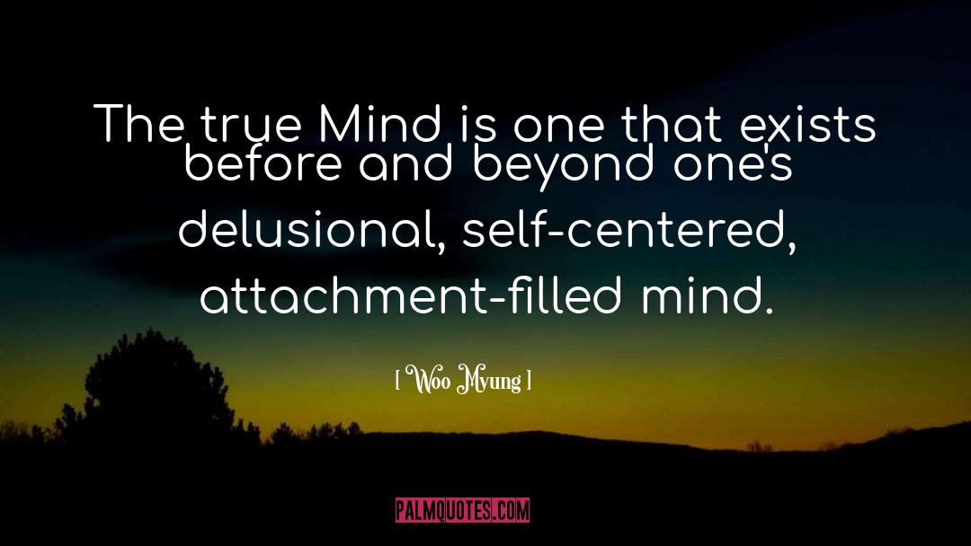 Woo Myung Quotes: The true Mind is one