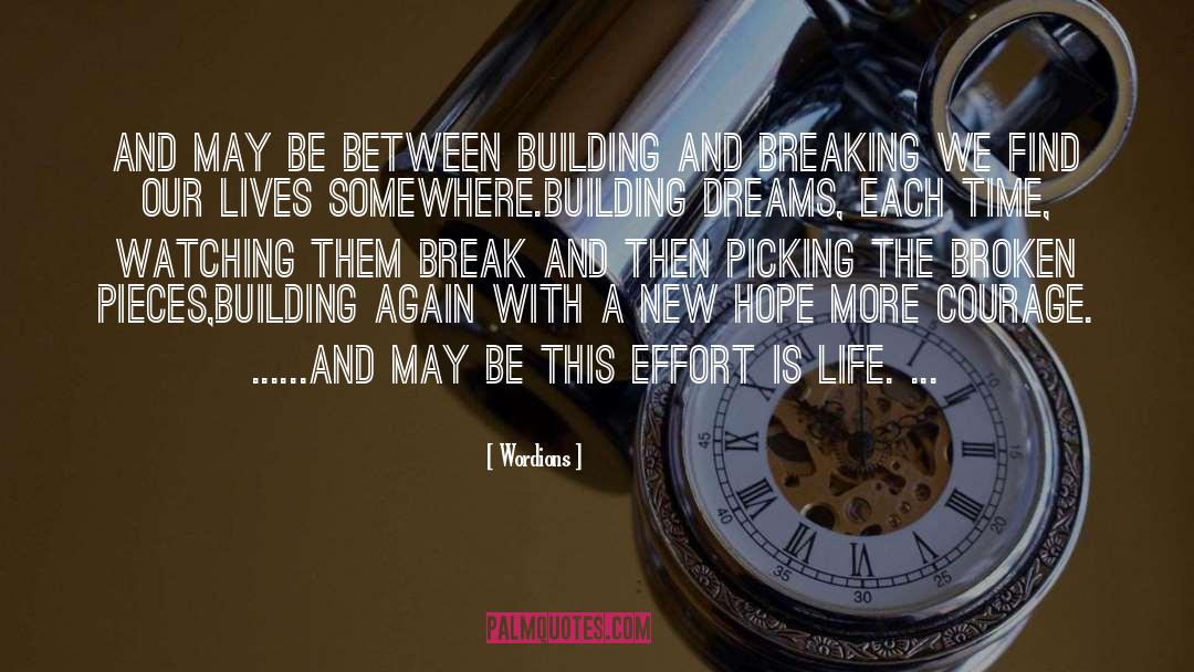 Wordions Quotes: And may be between building