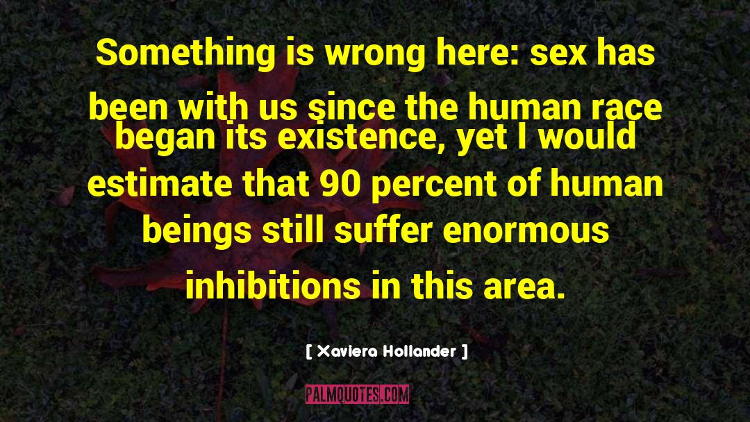 Xaviera Hollander Quotes: Something is wrong here: sex