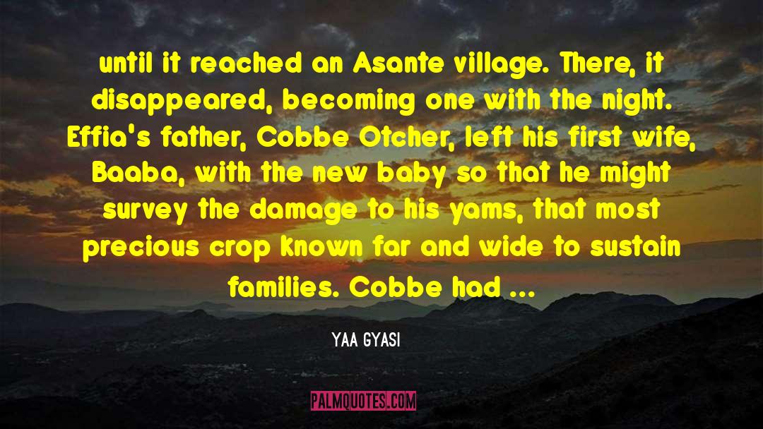 Yaa Gyasi Quotes: until it reached an Asante