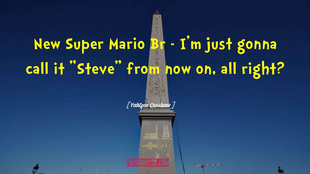Yahtzee Croshaw Quotes: New Super Mario Br -
