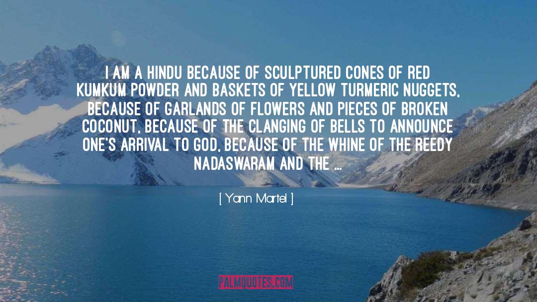 Yann Martel Quotes: I am a Hindu because