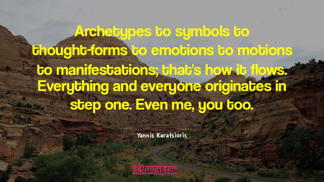 Yannis Karatsioris Quotes: Archetypes to symbols to thought-forms