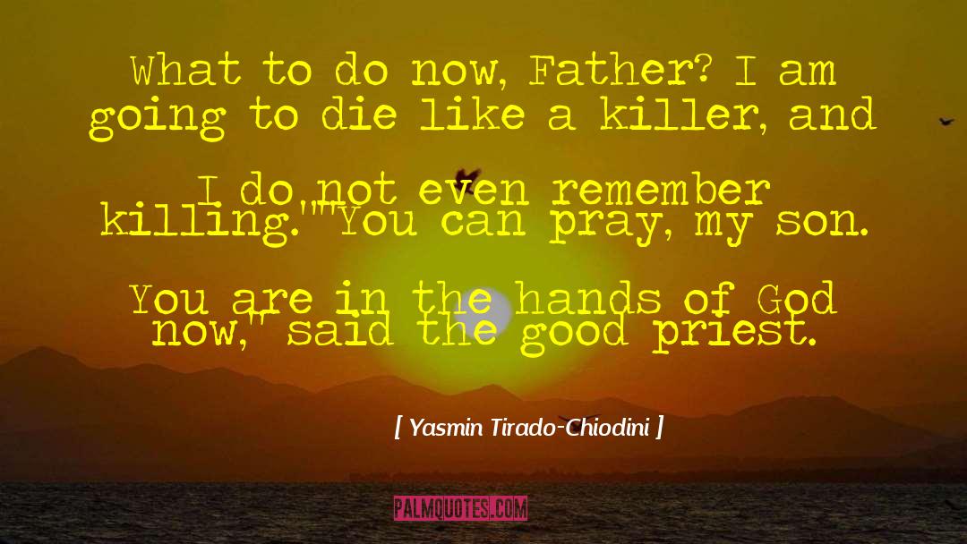 Yasmin Tirado-Chiodini Quotes: What to do now, Father?