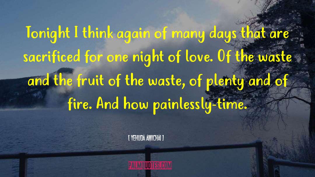 Yehuda Amichai Quotes: Tonight I think again of