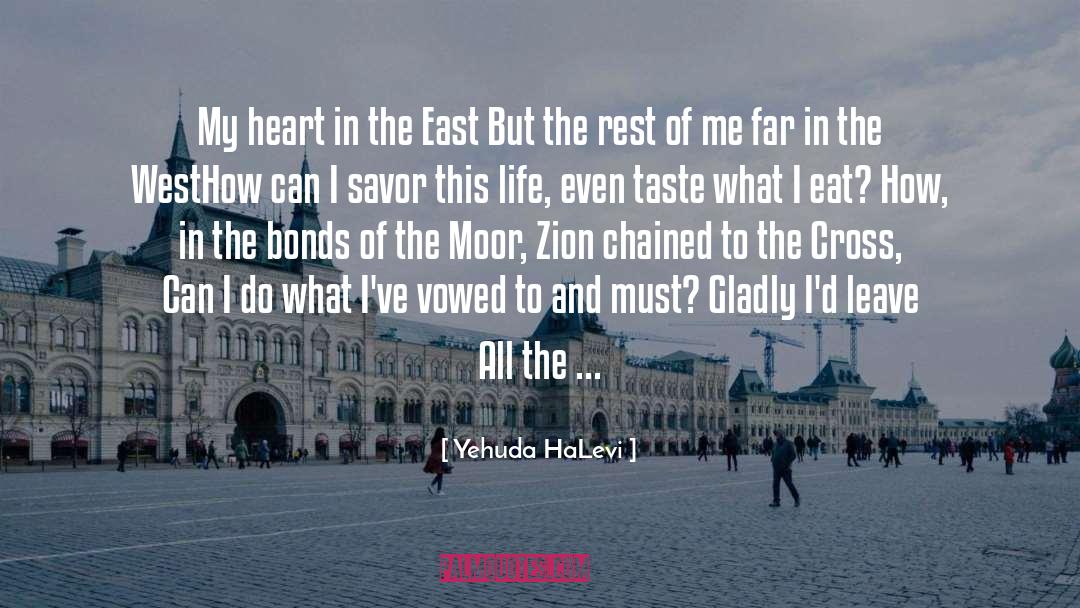 Yehuda HaLevi Quotes: My heart in the East