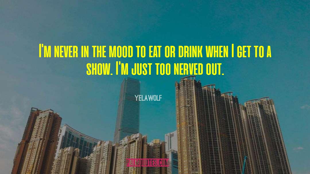 Yelawolf Quotes: I'm never in the mood