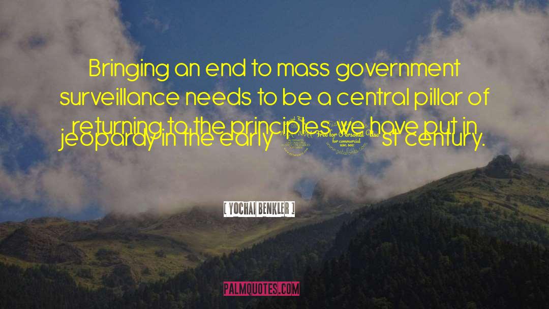 Yochai Benkler Quotes: Bringing an end to mass