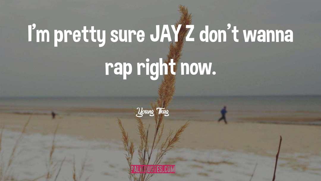 Young Thug Quotes: I'm pretty sure JAY Z