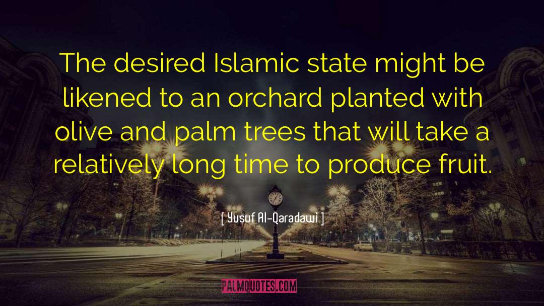 Yusuf Al-Qaradawi Quotes: The desired Islamic state might