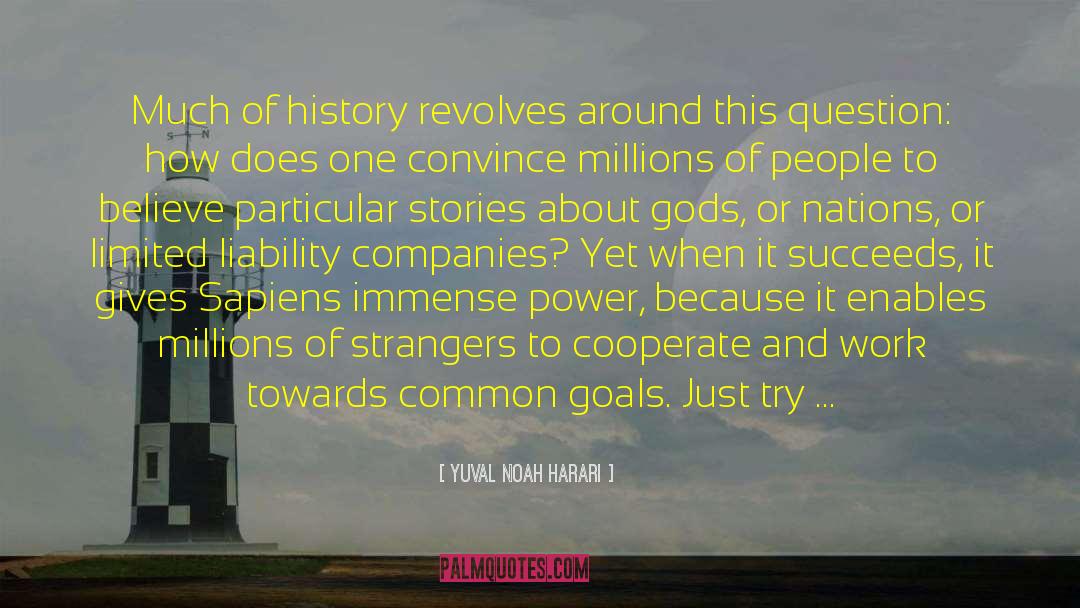 Yuval Noah Harari Quotes: Much of history revolves around
