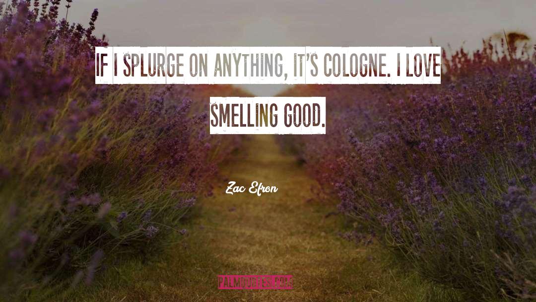 Zac Efron Quotes: If I splurge on anything,