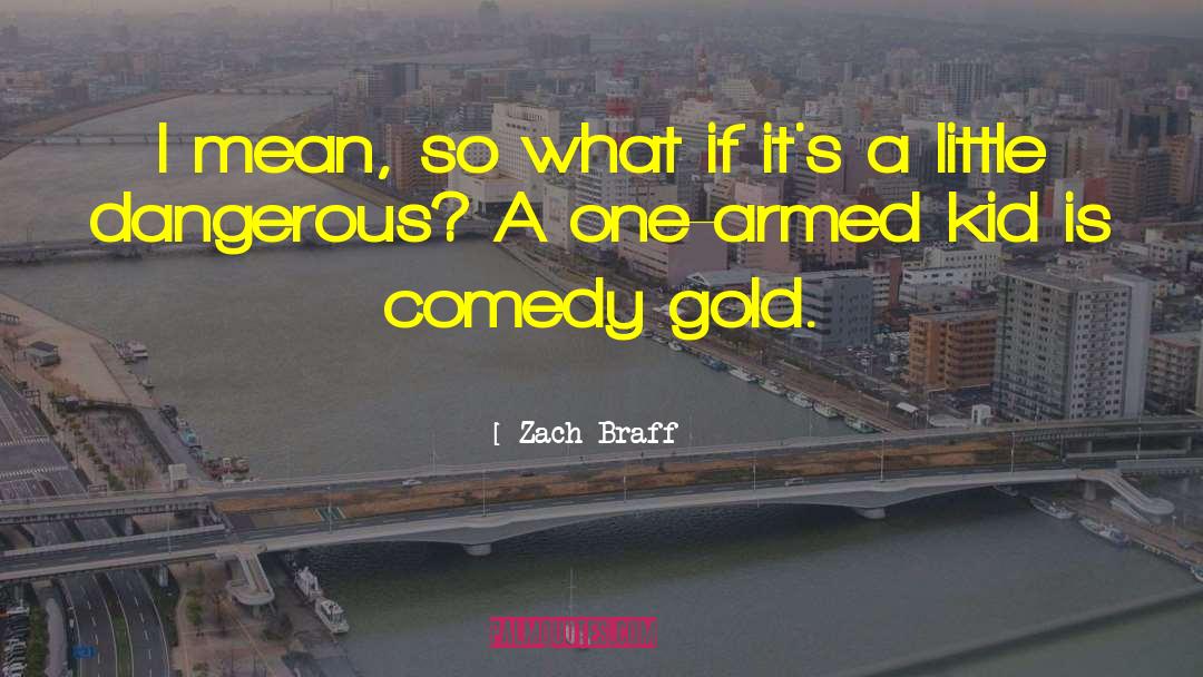 Zach Braff Quotes: I mean, so what if