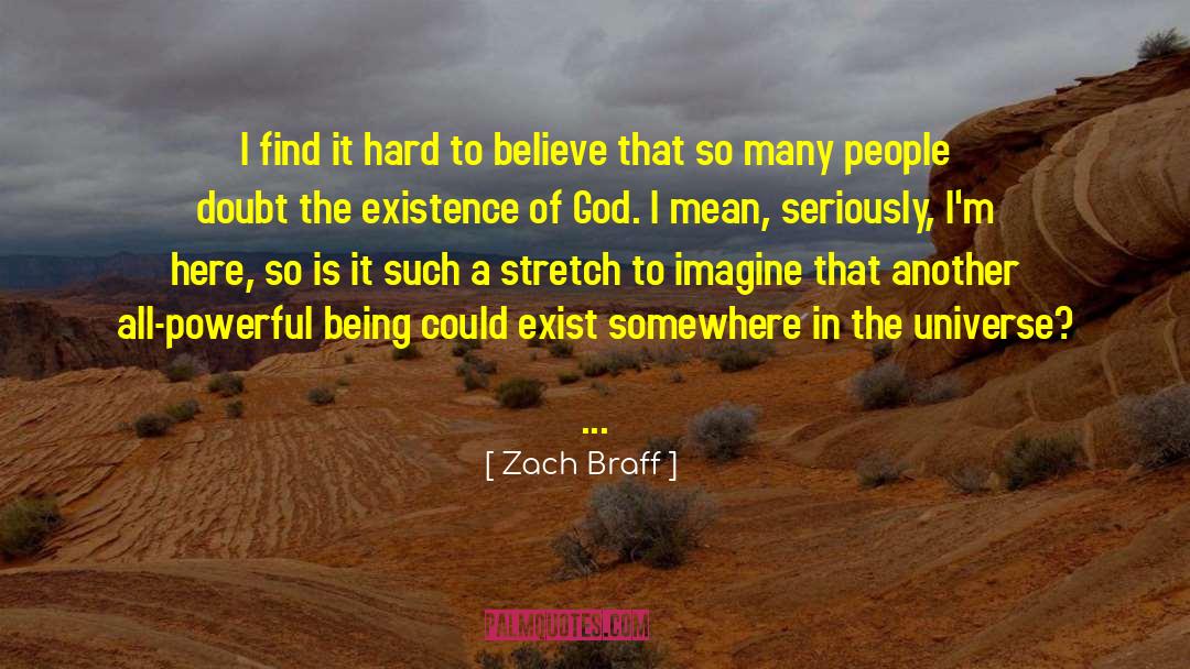 Zach Braff Quotes: I find it hard to
