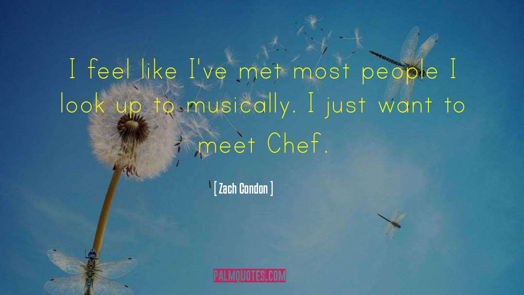 Zach Condon Quotes: I feel like I've met